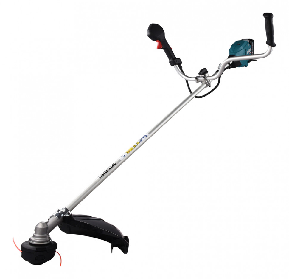 Коса аккумуляторная бесщёточный двигатель, XGT 40vMAX, 1кВт, велорукоятка, ширина скашивания 43см, М