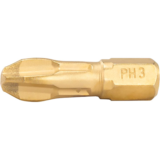 Насадка бита алмазная PH3, 25 мм, C-form, 3 шт.