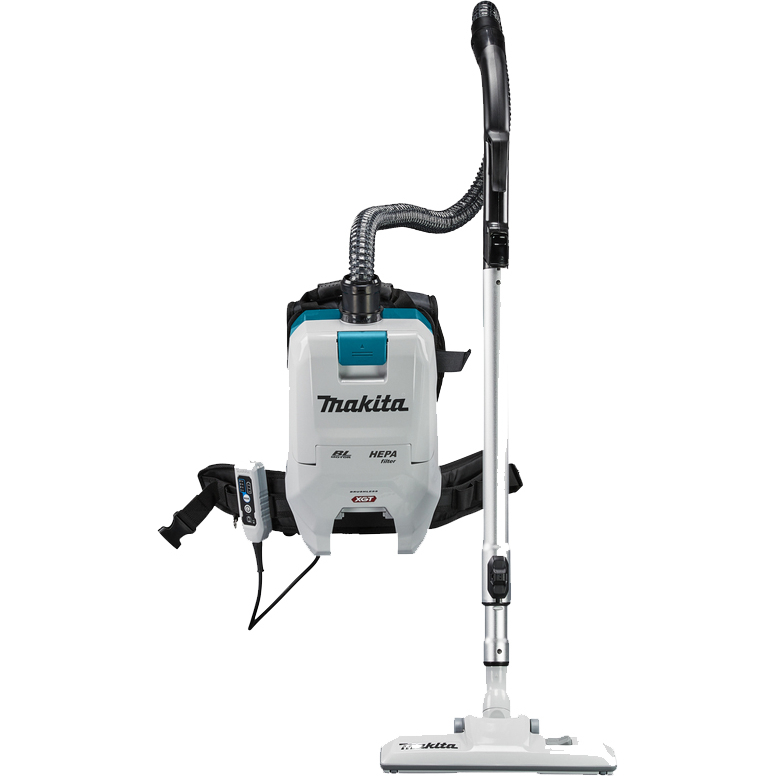 Пылесос ранцевый аккумуляторный бесщеточный XGT 40В, 2400л\м, 180 мбар\18 кПа, 2л (без АКБ и ЗУ)