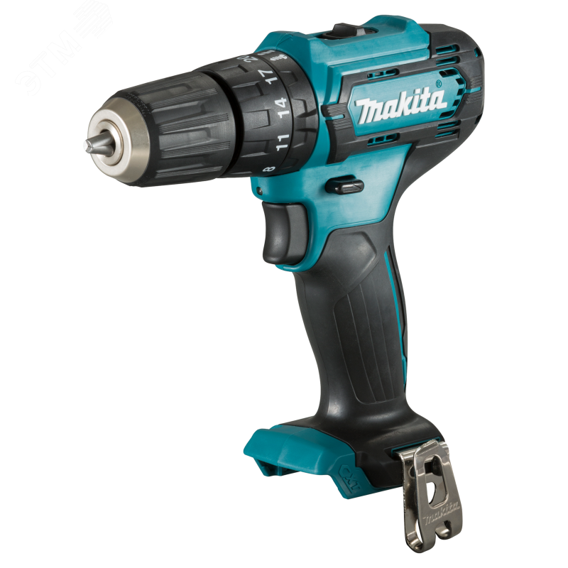 Изображение товара Аккумуляторная ударная дрель-шуруповерт Makita 12В 30Нм без АКБ и ЗУ