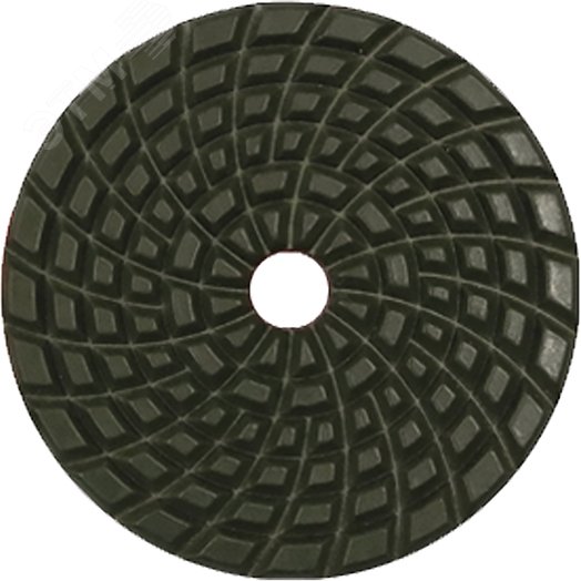 Изображение товара Диск алмазный полировальный гранит/мрамор d100 мм, красный (зерно 400) (шт)