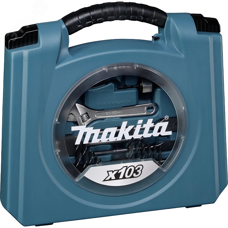 Изображение товара Набор насадок Circle series 103 шт Makita D-42042 универсальный инструмент
