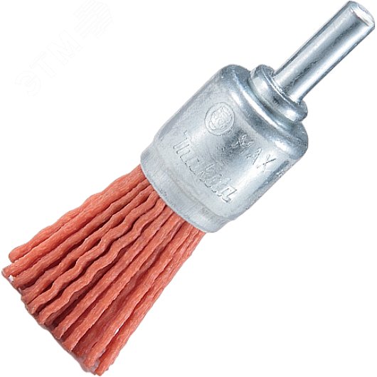 Изображение товара Щетка нейлоновая кистевая (d17 мм, красная, G80, 6 мм) (шт)