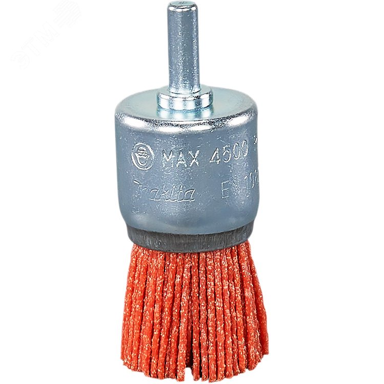 Изображение товара Щетка нейлоновая кистевая (d30 мм, красная, G80, 6 мм) (шт)