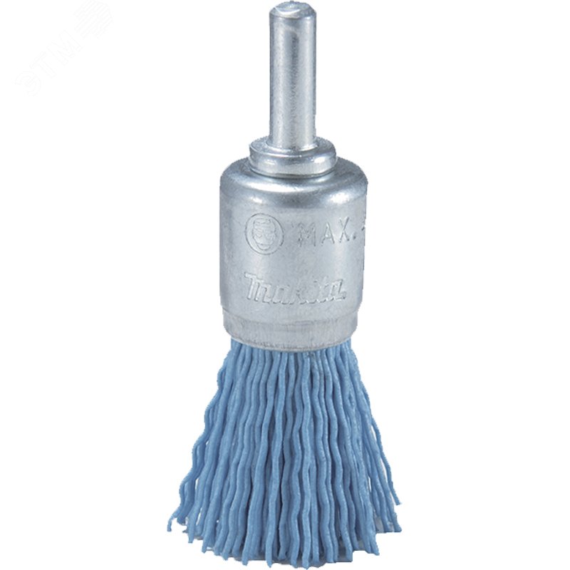 Изображение товара Щетка нейлоновая кистевая (d30 мм, синяя, G240, 6 мм) (шт)