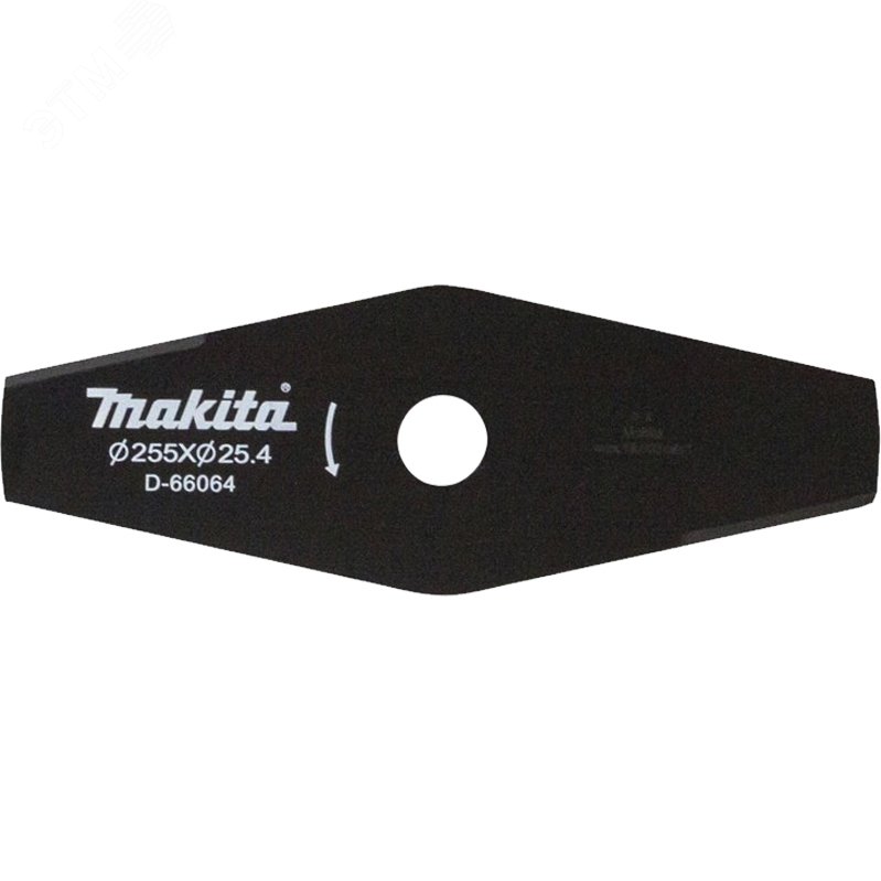 Изображение товара Нож для травы Makita 2 зуба 255x25.4 мм для триммера мотокосы