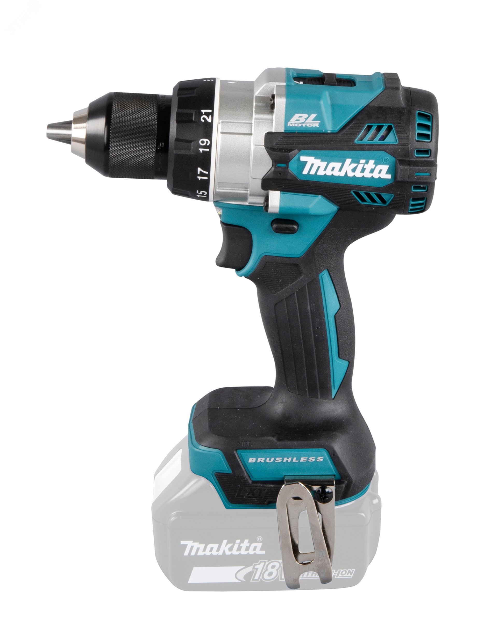 Изображение товара Аккумуляторная бесщеточная дрель-шуруповерт Makita 18В 130 Нм 13 мм без АКБ и ЗУ