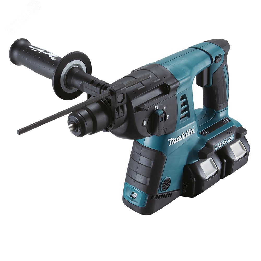 Изображение товара Перфоратор аккумуляторный SDS-plus 36В Makita 2x18В 2,5Дж 4 аккумулятора кейс