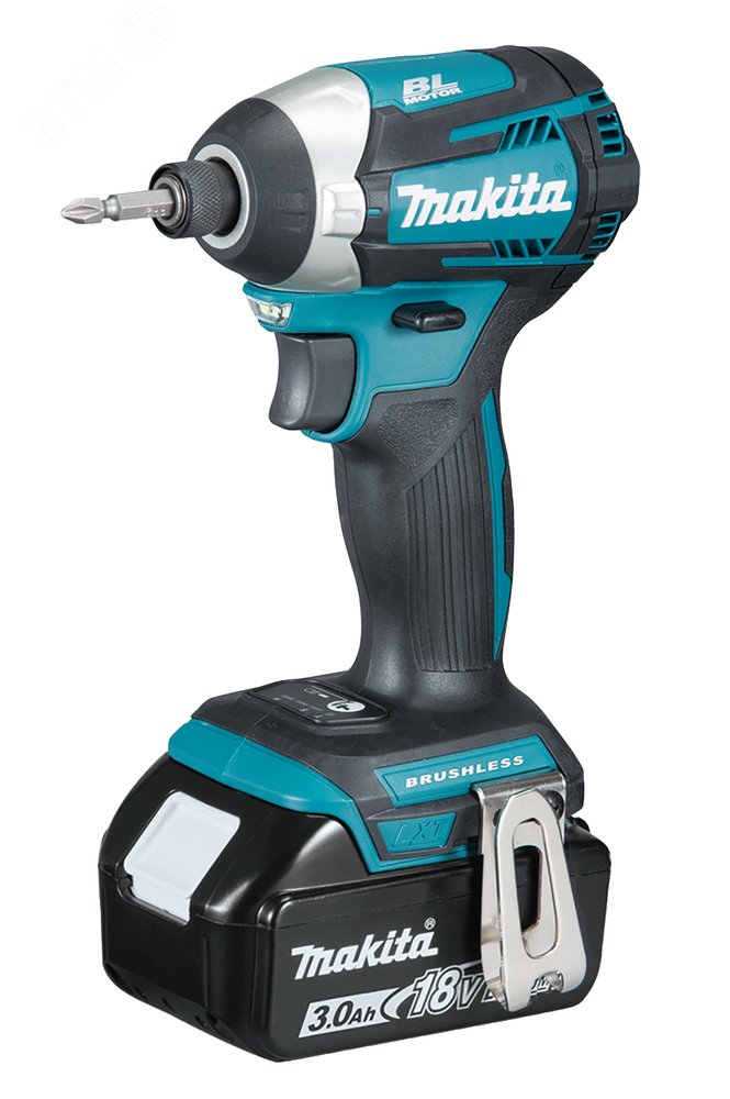 Изображение товара Ударный аккумуляторный шуруповерт Makita 18В 175 Нм кейс 2 аккумулятора