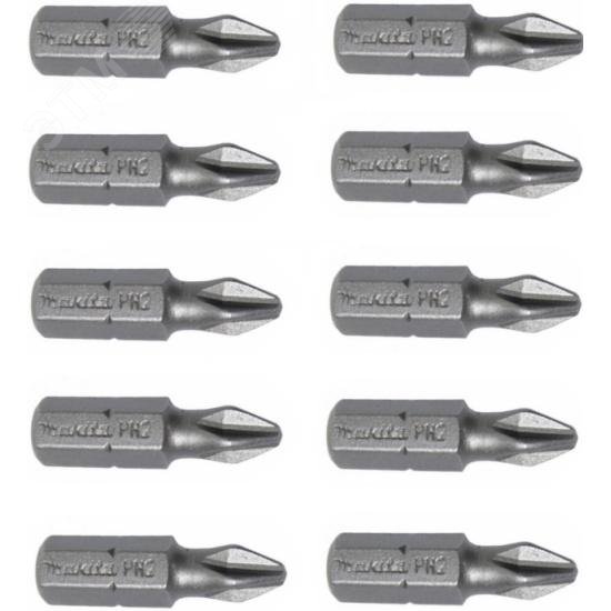 Изображение товара Насадка бита PH2 25 мм для шуруповертов Makita 100 шт