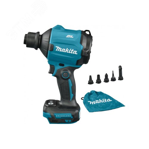 Изображение товара Воздуходувка аккумуляторная LXT 18В BL, воздушный поток до 200м/сек, расход до 1,1м3/мин, макс. сила всасывания 10,3 кПа (шт)