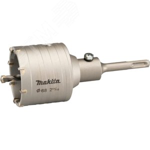 Изображение товара Коронка твердосплавная SDS-PLUS в сборе 68х175 мм, M22 (центрующее сверло, адаптер) (шт)