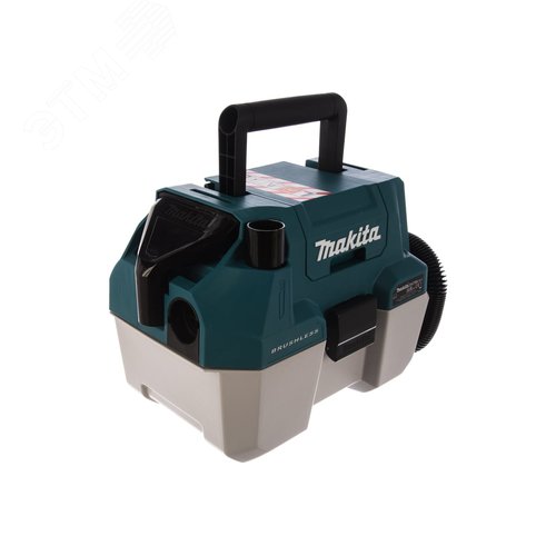 Пылесос аккумуляторный бесщеточный 18В, 1400л/м, 64мбар, 7.5л, сух/влаж уборка (без АКБ и ЗУ) - фото 2