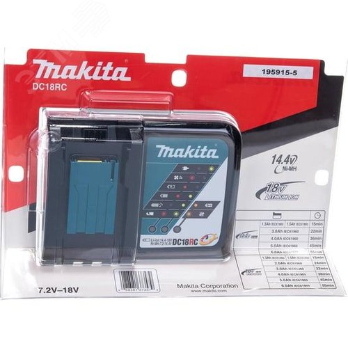 Зарядное устройство DC18RC быстрое (LXT 18В), блистер - фото 2