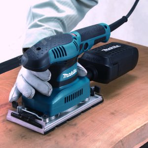 Шлифмашина вибрационная 190Вт, 93х228мм, 4000-11000об/м - фото 3