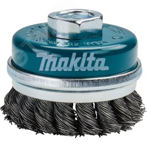 Изображение товара Щетка проволочная чашечная (d60 мм, толщина проволоки 0.5 мм, пучки, металл, M14х2) (шт)