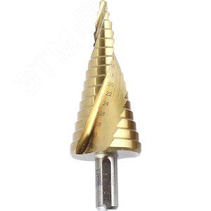 Изображение товара Сверло ступенчатое HSS TiN с спиральным желобком, 4-32x102, 6 мм (шт)