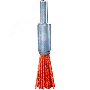 Изображение товара Щетка нейлоновая кистевая (d12 мм, красная, G80, 6 мм) (шт)