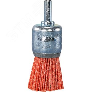 Изображение товара Щетка нейлоновая кистевая (d24 мм, красная, G80, 6 мм) (шт)