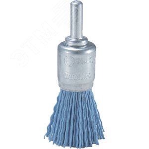 Изображение товара Щетка нейлоновая кистевая (d30 мм, синяя, G240, 6 мм) (шт)