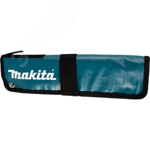 Набор для заточки цепи: напильник круглый 4 мм х 2шт., плоский, шаблон, рукоятки, сумка D-72154 Makita - 4