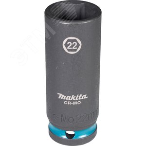 Изображение товара Головка торцовая ударная удлиненная Impact Black 1/2'' 22x81,5 мм (шт)
