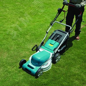 Газонокосилка электрическая 1.6 кВт, стальная дека 41 см - фото 2