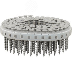 Изображение товара Лента шурупов для ДВП, покрытие ''Dacromate'', 3,9х41 мм, 1000 шт. (упак)