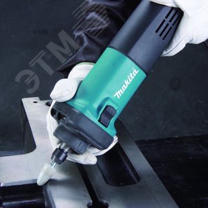 Шлифмашина прямая электрическая 400Вт, 25000об/м, цанга 3/6/8мм - фото 3