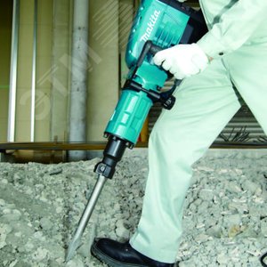 Молоток отбойный 30мм, 1510Вт, 33.8Дж, плавный пуск, кейс - фото 2