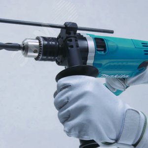 Дрель ударная 710Вт, ключевой патрон 13мм, 0-3200 об/м - фото 2