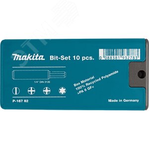 Набор насадок 10 шт. + магнитный держатель - фото 3