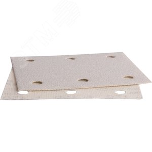 Шлифовальная бумага 93х102 мм, K120, белая (10 шт) - фото 2