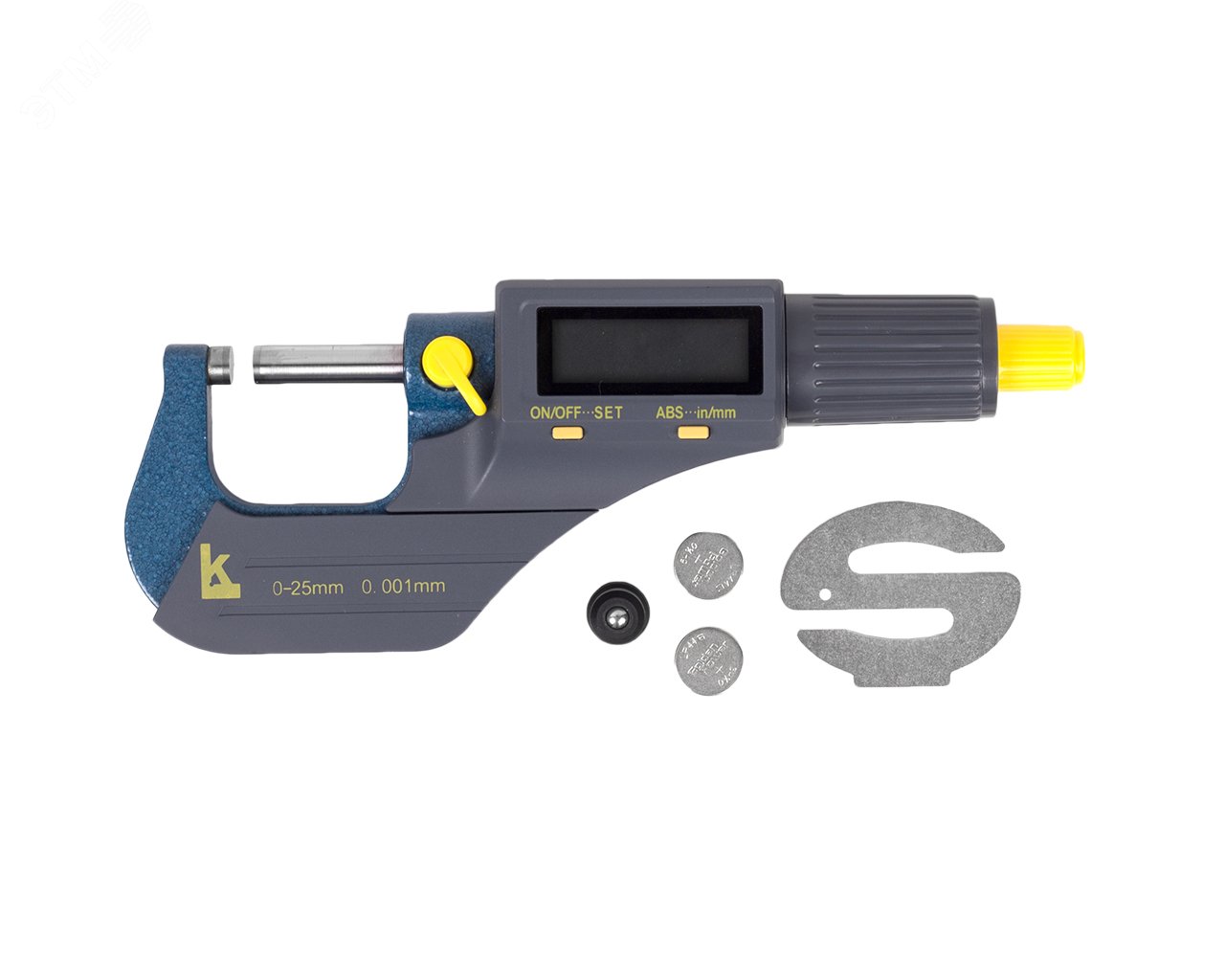 Изображение товара Микрометр МКЦ- 25 0.001 электронного (госреестр №77303-20) с поверкой (шт)