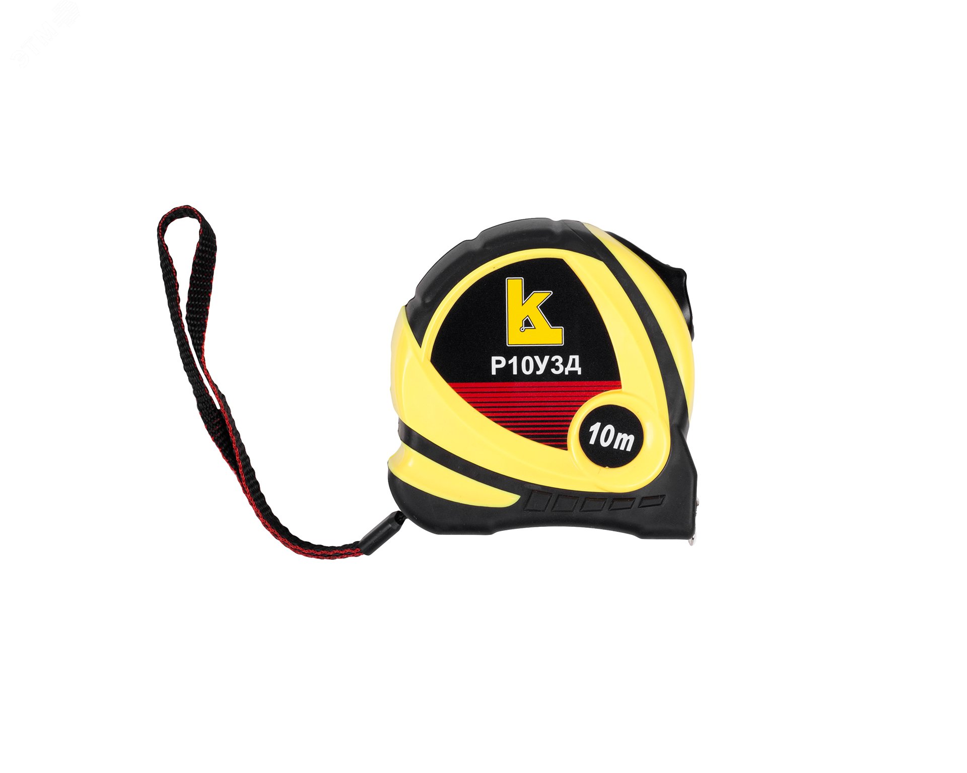 Изображение товара Рулетка 10м с держателем обрезиненный кл.3 Р10УЗД