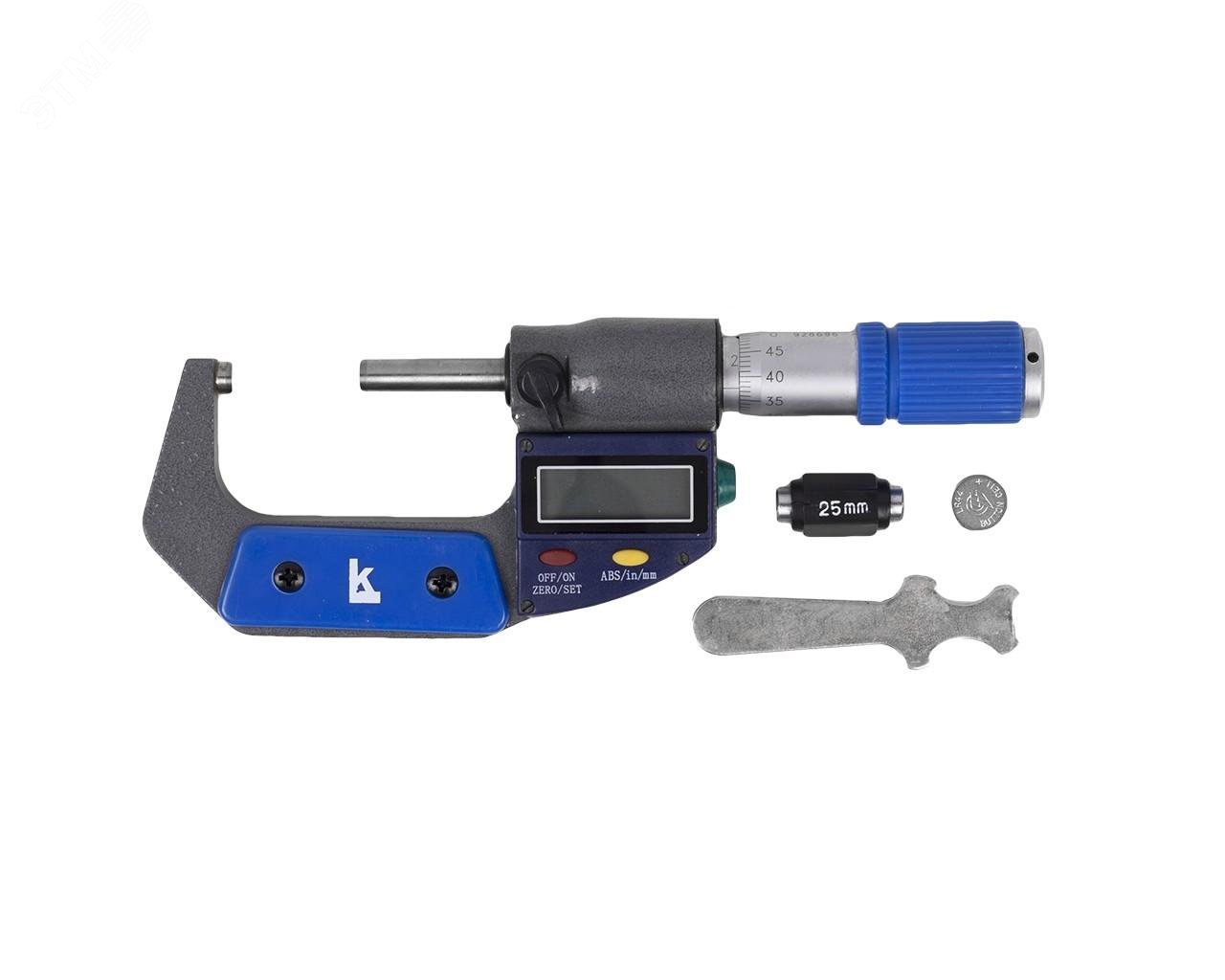 Изображение товара Микрометр МКЦ- 50 0.001 (ГРСИ №77303-20) с пов. КЛБ (шт)