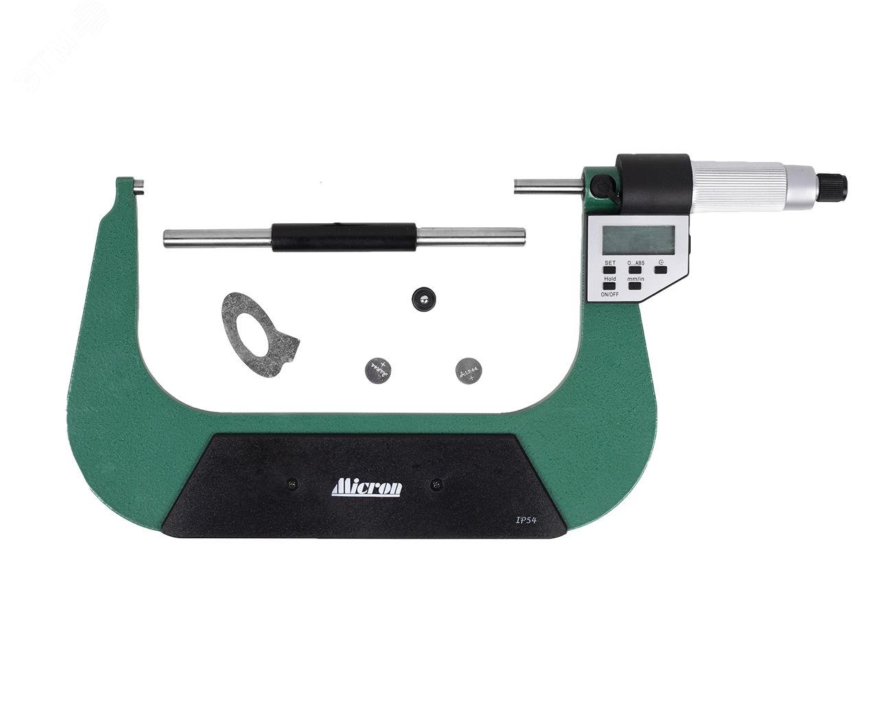 Изображение товара Микрометр МКЦ- 150 0,001 электронный 5-кн. IP54 (ГРСИ №77991-20) (шт)
