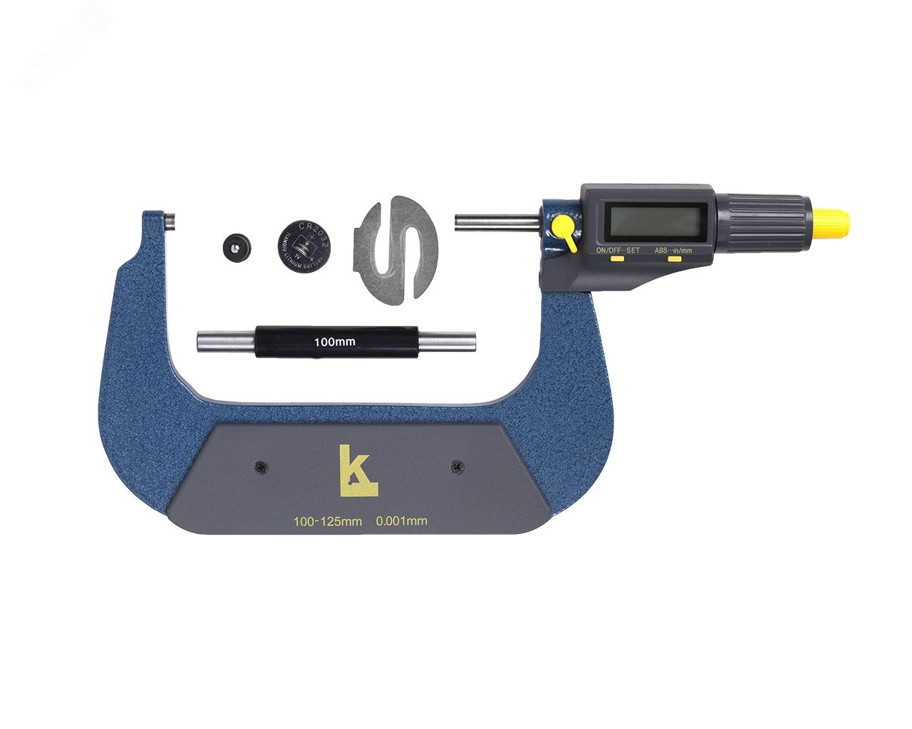 Изображение товара Микрометр МКЦ-125 0.001 электронный (шт)