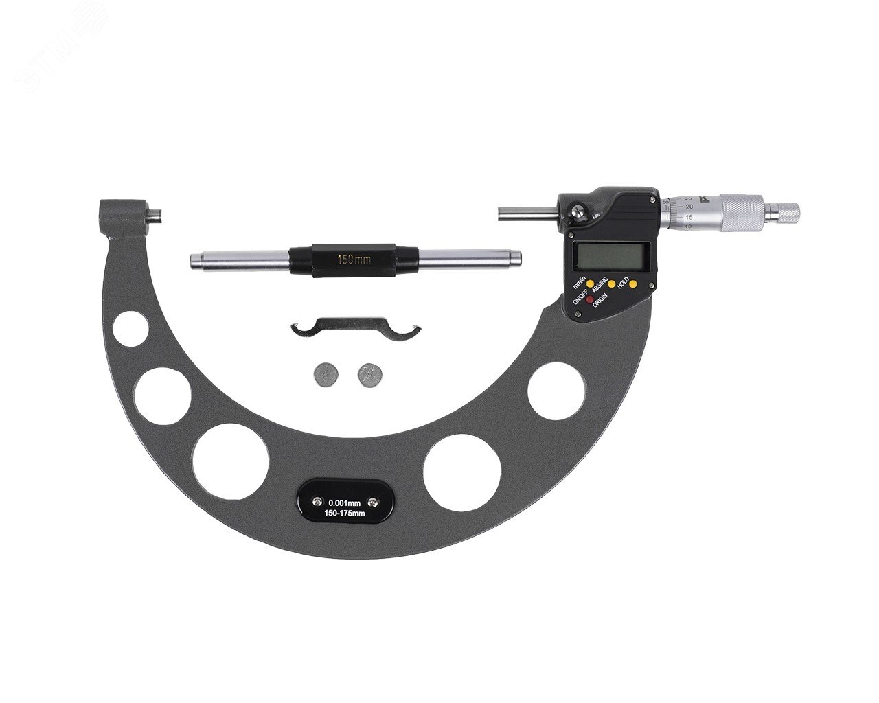 Изображение товара Микрометр МКЦ-175 0.001 электронный (шт)