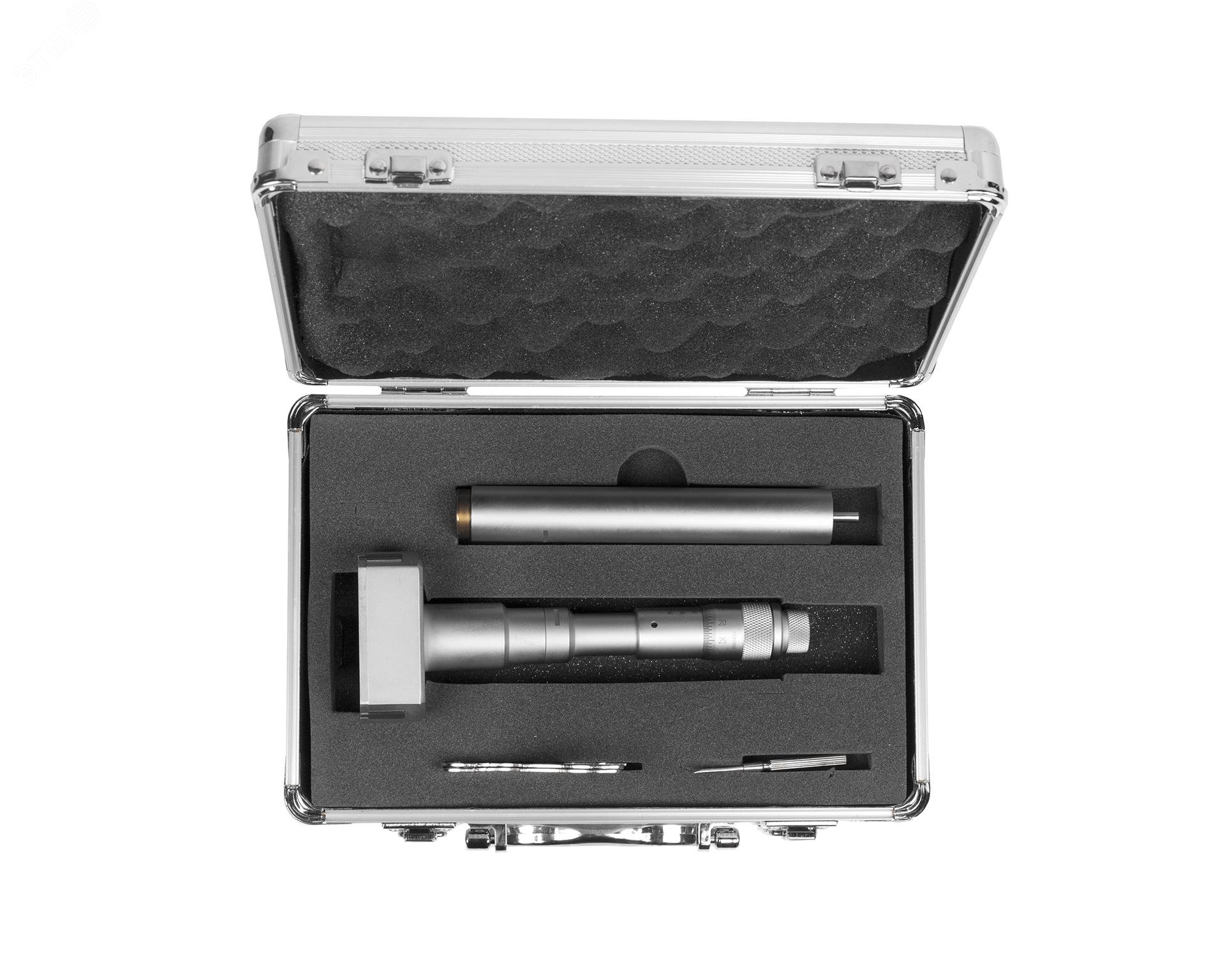 Изображение товара Нутромер микрометрический Калиброн 3 класс точности 75-88 0,005 у/к