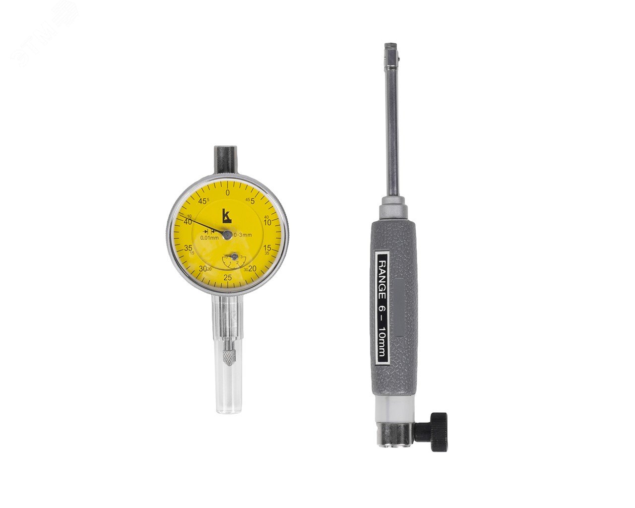 Изображение товара Нутромер индикаторный НИ 6-10 мм 0.01 с жестким кейсом