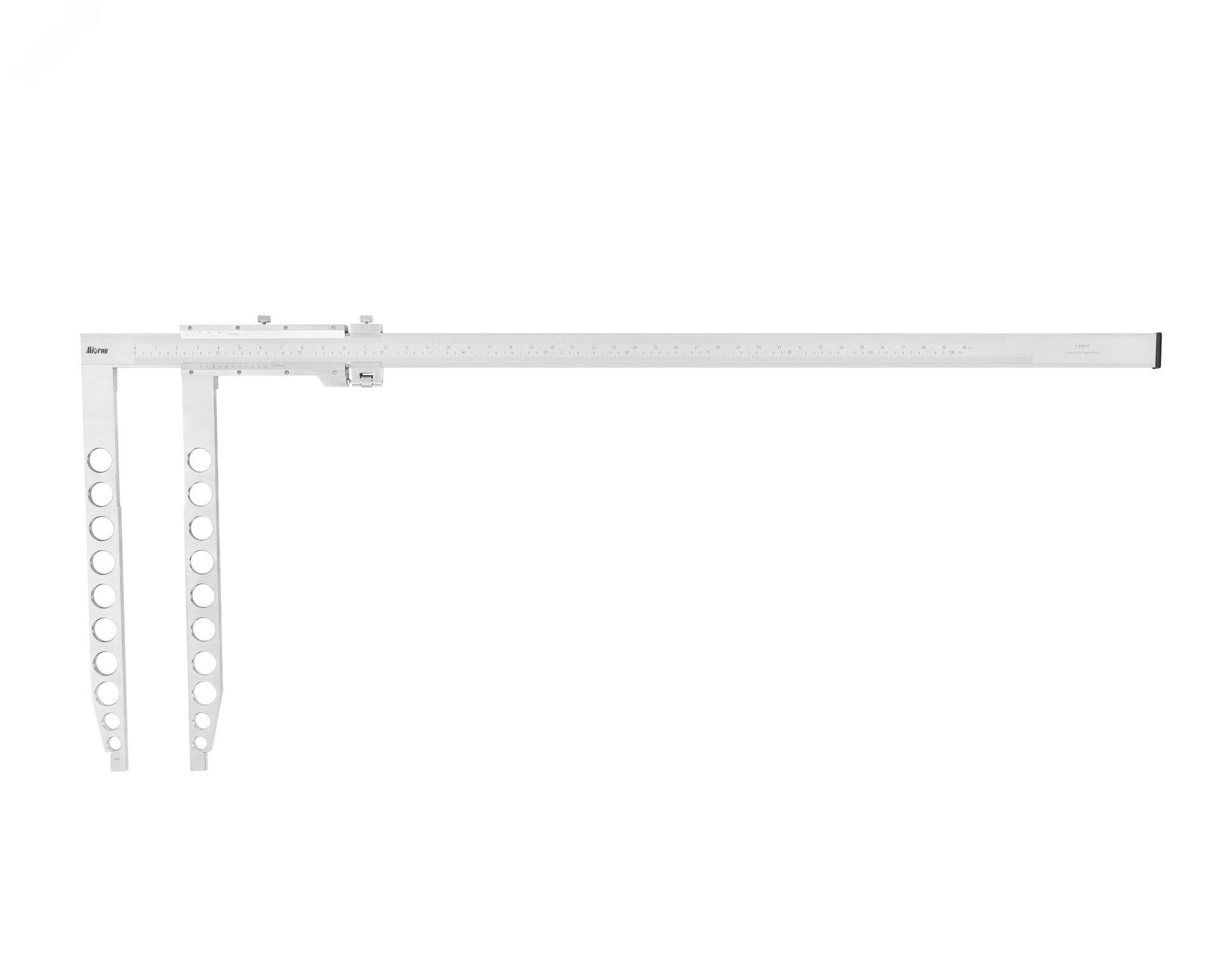 Изображение товара Штангенциркуль ШЦ-3-1000 0,05 губ. 500мм двойная шкала (ГРСИ №91149-24) (шт)