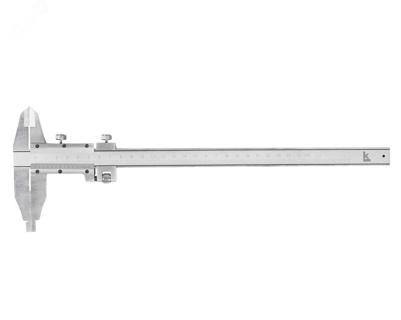 Изображение товара Штангенциркуль ШЦ-2-250 0,05 губ. 60мм с поверкой КЛБ (шт)