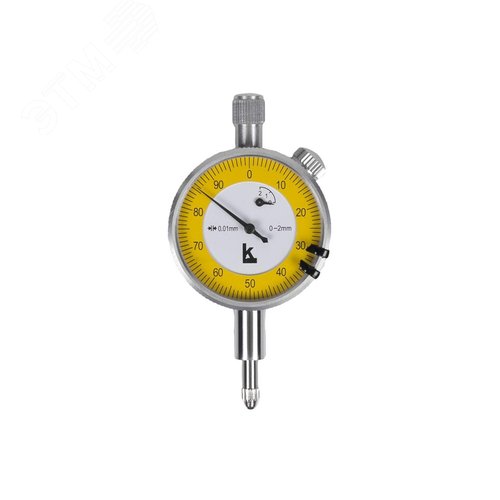 Изображение товара Индикатор часового типа 0-2 0.01 б/уш. КЛБ с поверкой (шт)