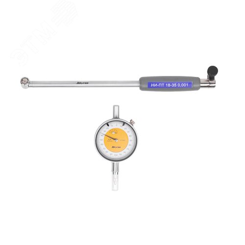 Изображение товара Нутромер индикаторный с поверкой точности 18-35 0.001 (ГРСИ №85174-22) (шт)