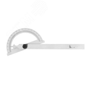 Изображение товара Угломер нониусный 0-180 град ( 80х120мм, 1 град) транспортир (ГРСИ №83810-21) (шт)