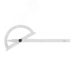 Изображение товара Угломер нониусный 0-180 град (200х300мм, 1 град) транспортир (ГРСИ №83810-21) (шт)