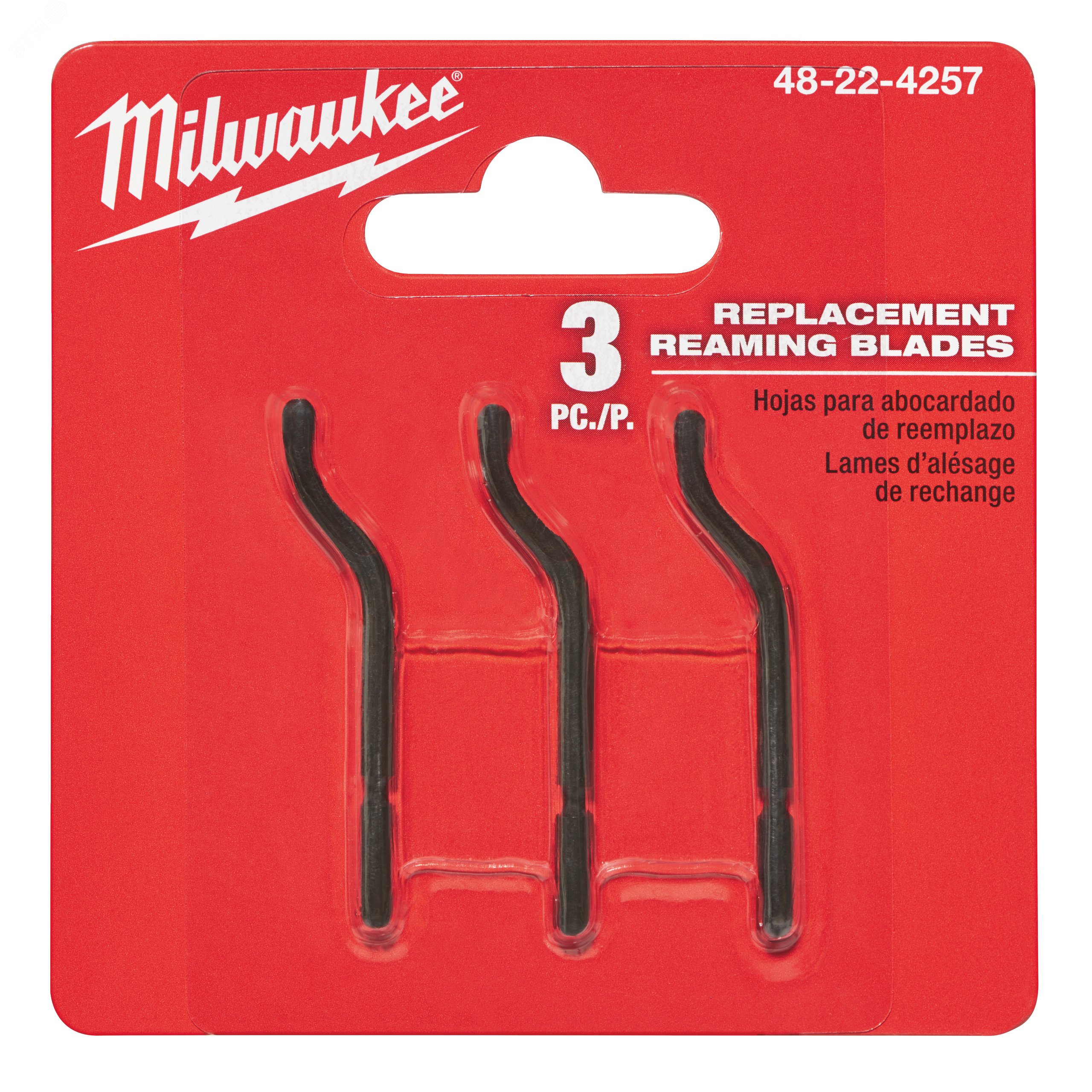 Изображение товара Лезвие сменное для гратоснимателя Milwaukee 48224257 (упак, 3шт)