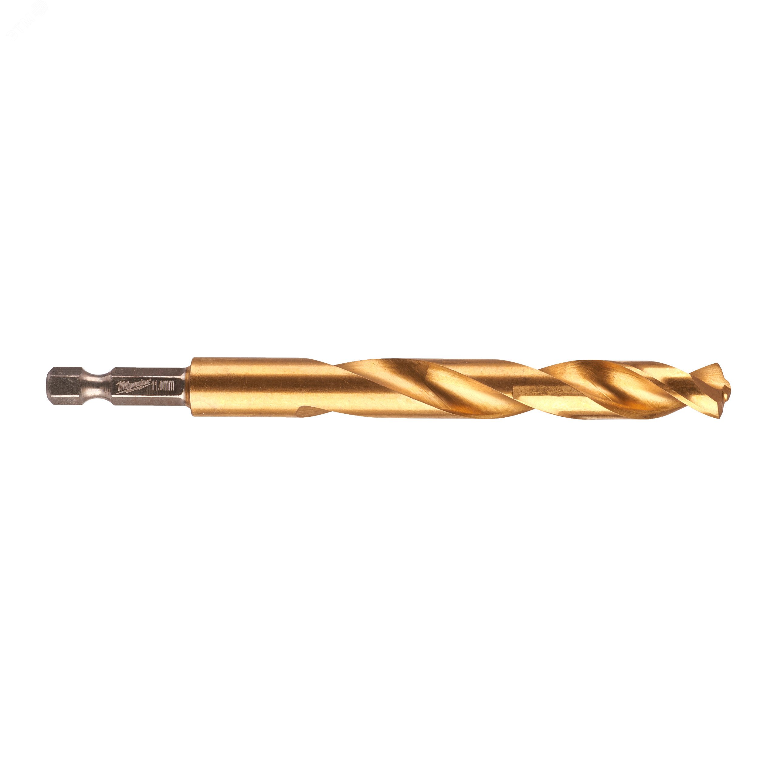 Изображение товара Сверло по металлу RedHEX HSS-G TiN 11 мм для металлических материалов