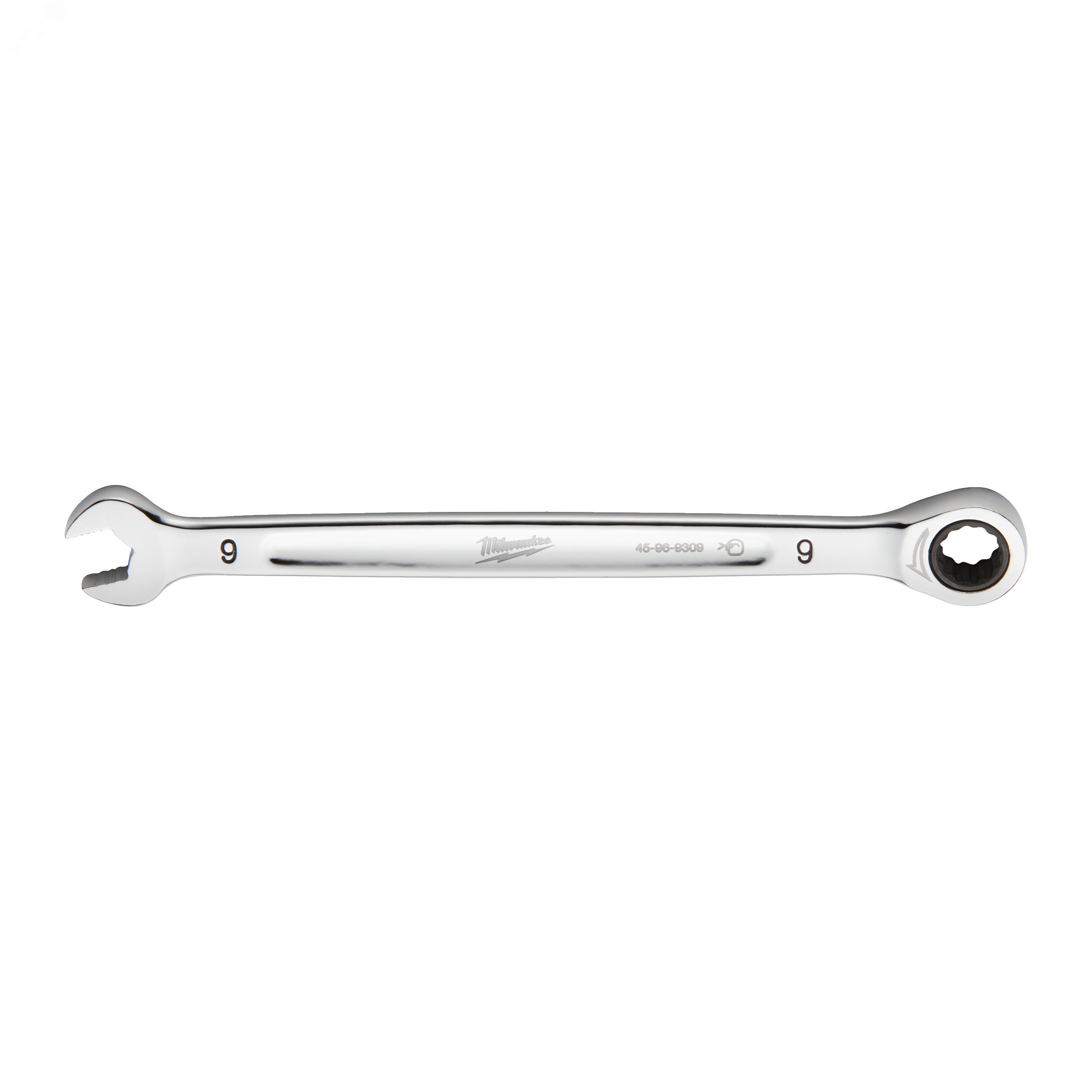 Ключ рожково-накидной с трещоткой 9 мм 4932471502 Milwaukee